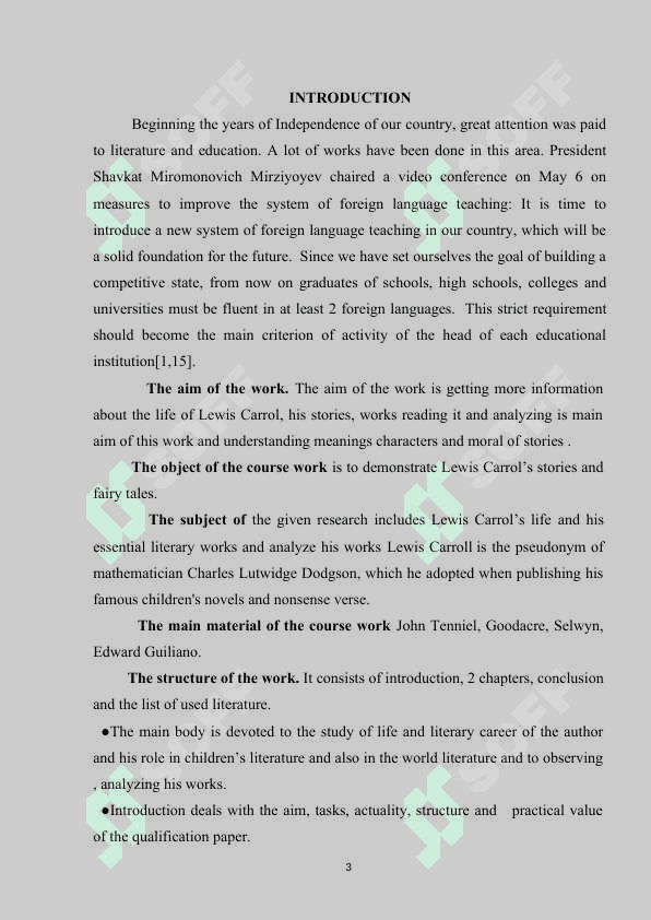 LEWIS CARROLL AND HIS WORKS 3