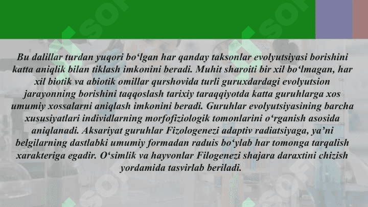Ontogenez va filogenez haqida tushuncha 4