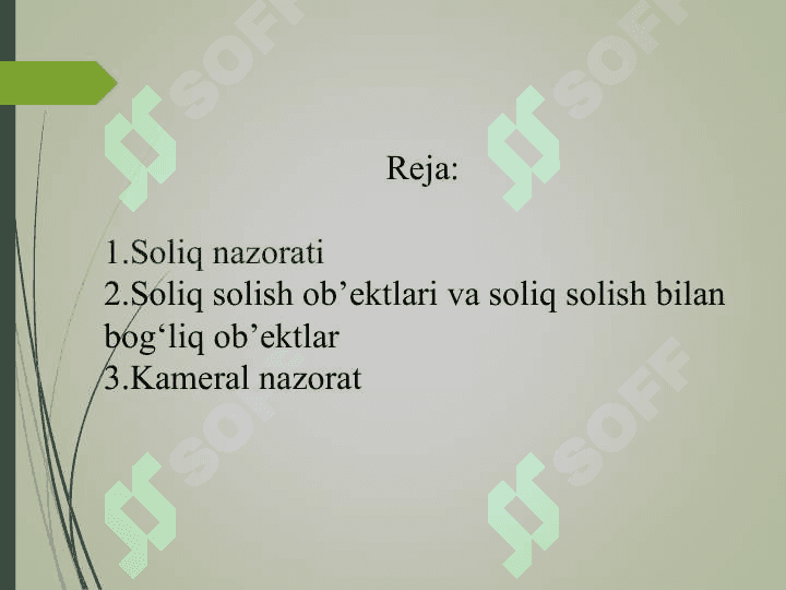 Soliq tekshiruvi turlari va ularni tashkil qilish 2