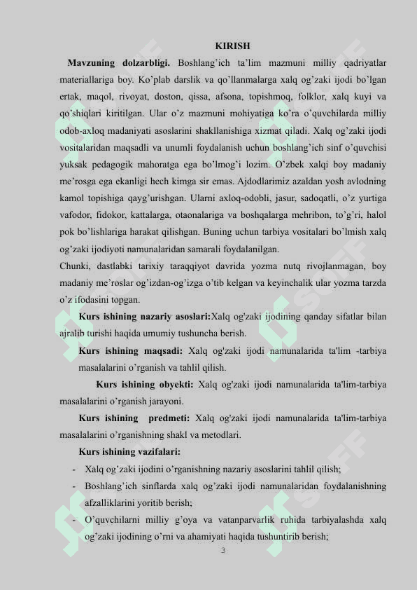 Xalq og'zaki ijodi namunalarida ta'lim tarbiya masalalari 3