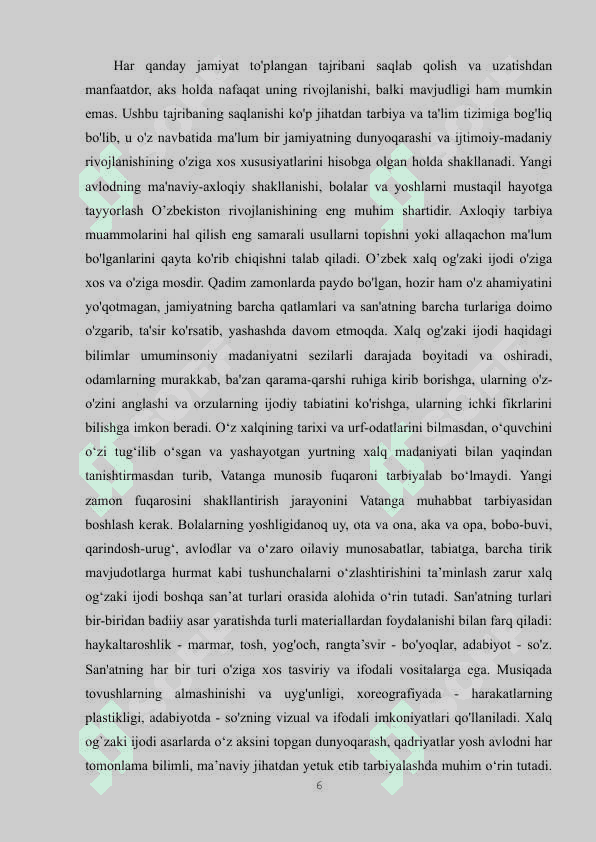 Xalq og'zaki ijodi namunalarida ta'lim tarbiya masalalari 6
