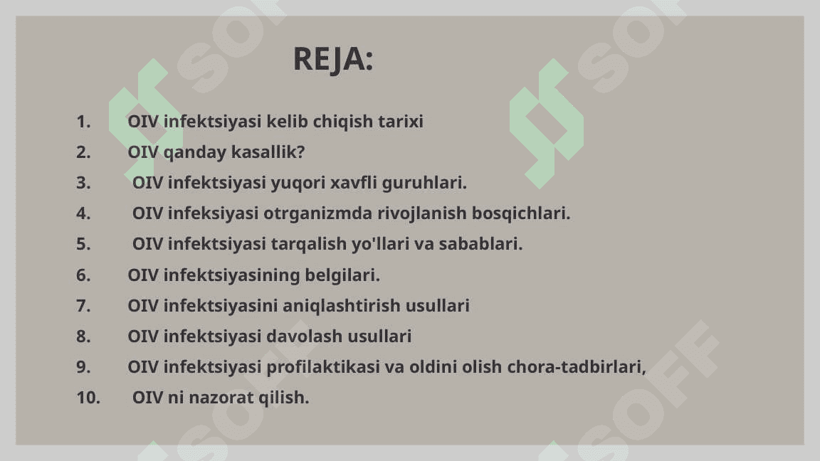 OIV infektsiyasi 2
