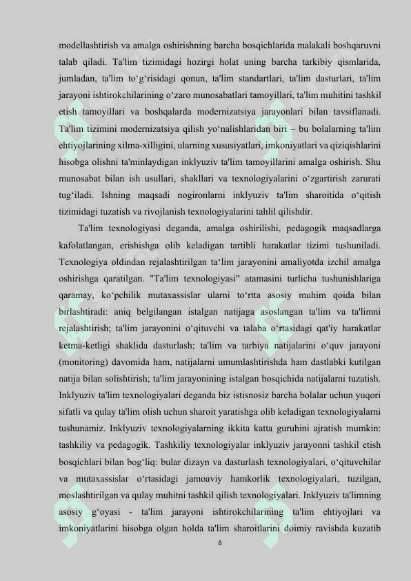 IMKONIYATI CHEKLANGAN BOLALAR BILAN OLIB BORILADIGAN IJTIMOY -PEDAGOGIK FAOLIYAT 5