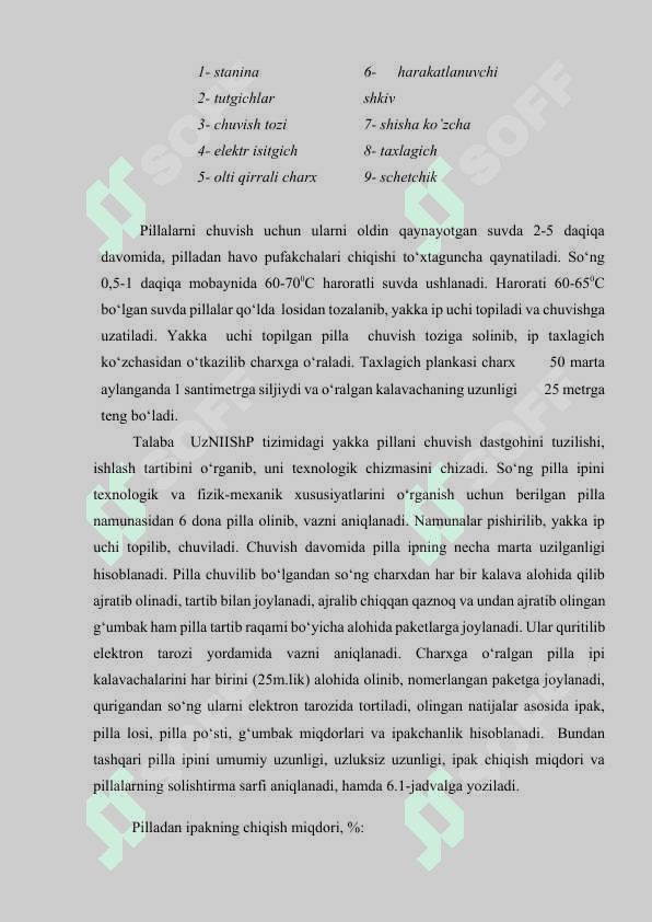 Pillani yakka chuvish va pilla ipining xususiyatlarini aniqlash 2