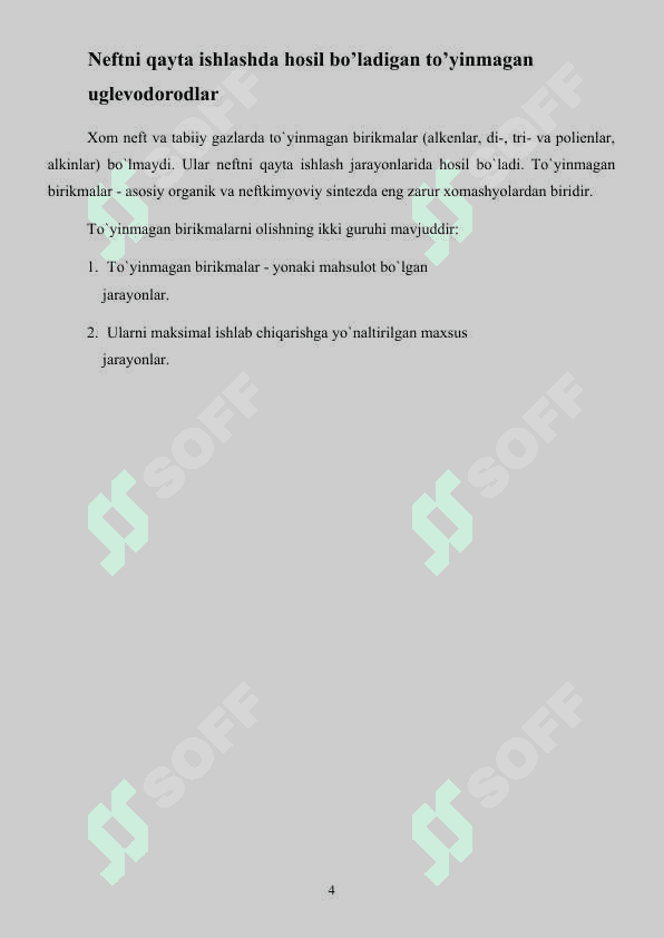 Propilen oksidini gidratlash jarayonini o’rganish 4