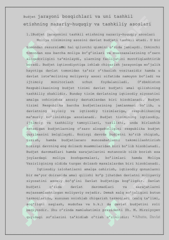 Budjet munosabatlarining qonuny huquqiy asoslar 3