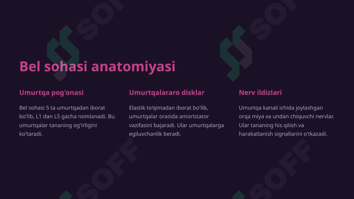 Bel sohasida amalga oshiriladigan jarrohlik amaliyotlari va ularning xususiyatlari 3