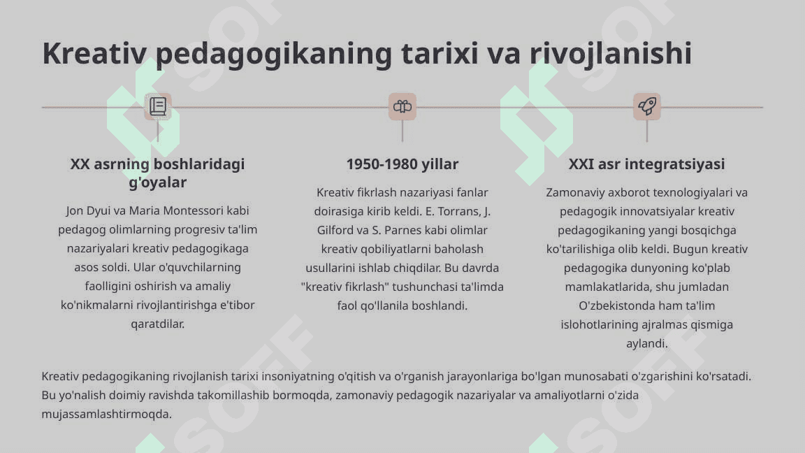 Kreativ pedagogikaning zamonaviy tendensiyalari 4