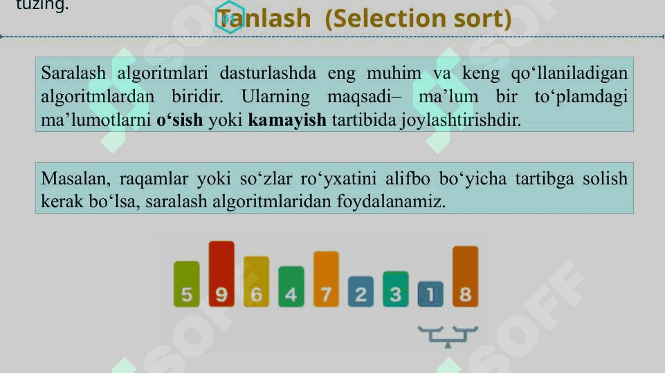Saralash algoritmlari 2