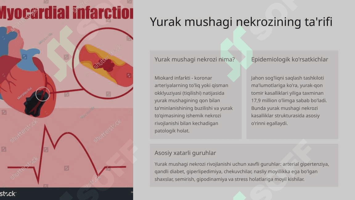 Yurak mushagi nekrozi va uning klinik belgilari 3