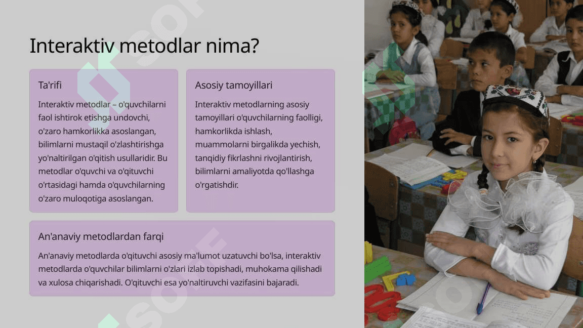 Zamonaviy darsda interaktiv metodlardan foydalanish 3