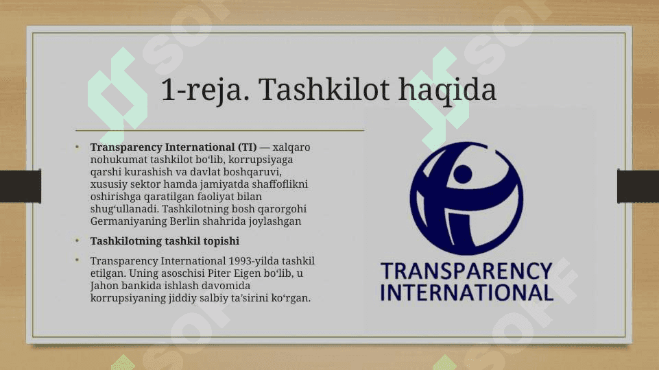 Transparency International tashkiloti 3