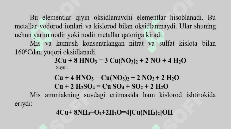 11-GURUH ELEMENTLARI 3