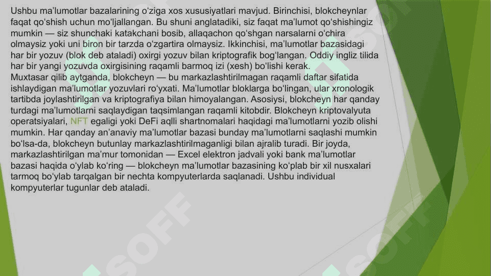 Blokcheyn . Blockchain tarixi . Blockchain qanday ishlatiladi 3