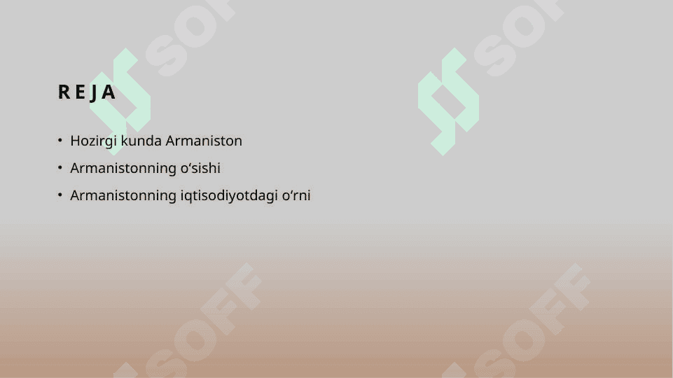 Armaniston iqtisodiyoti 2