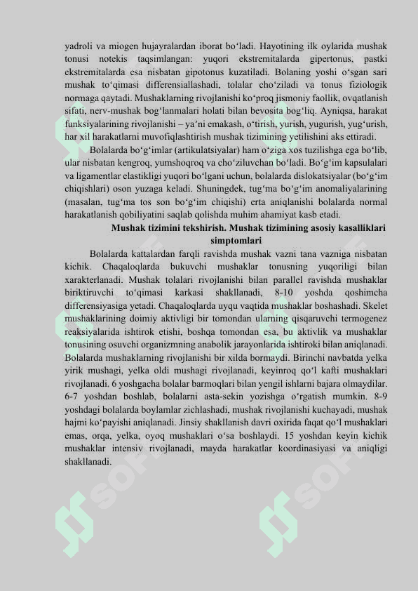 Suyak - mushak tizimining asosiy kasalliklari semiotikasi 3