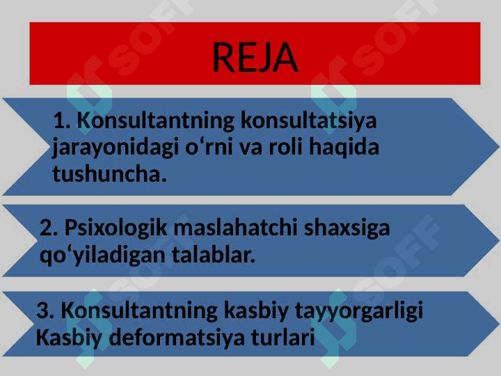 KONSULTANTGA QO’YILADIGAN TALABLAR 2