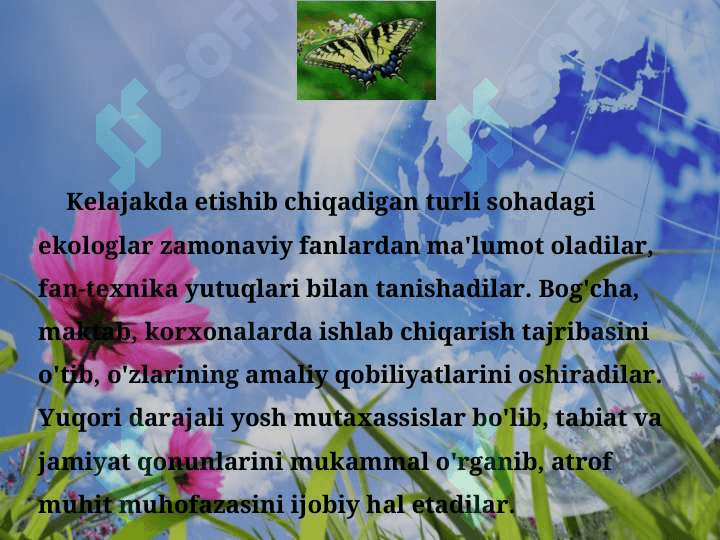 Tabiatni muhofaza qilish ta’lim tarbiyasi 6