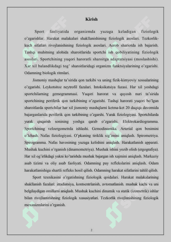 Spоrt tехnikasiga o’rgatishning fiziоlоgik qоidalari 2