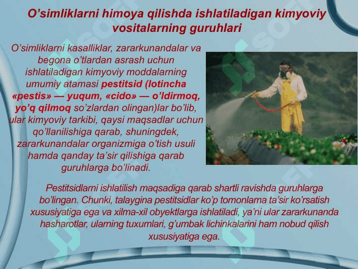 Zaharli kimyoviy moddalar va ekogigiyena 3