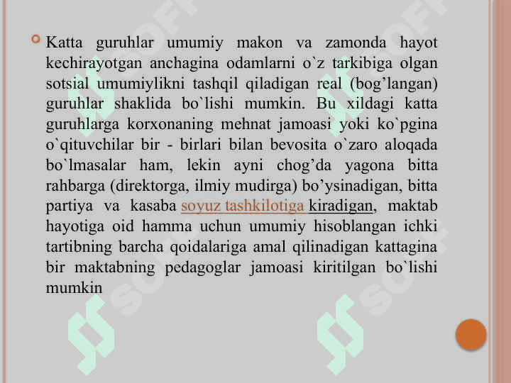 Barqaror rivojlanish jarayonida ishchi guruhlarda ishtirok etish 7