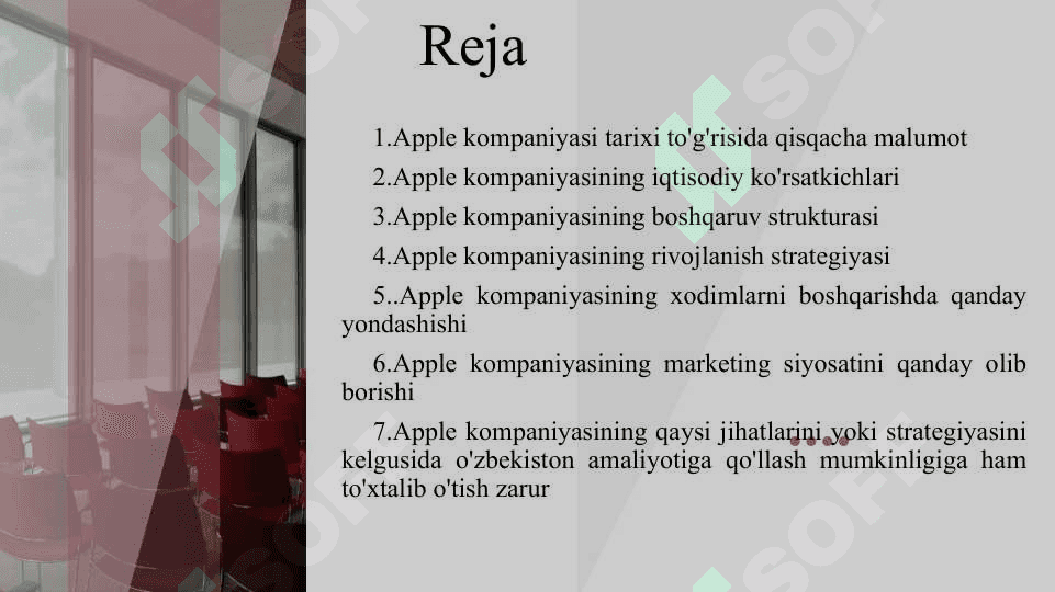 Apple kompaniyasi tarixi to'g'risida qisqacha ma’lumotv 2