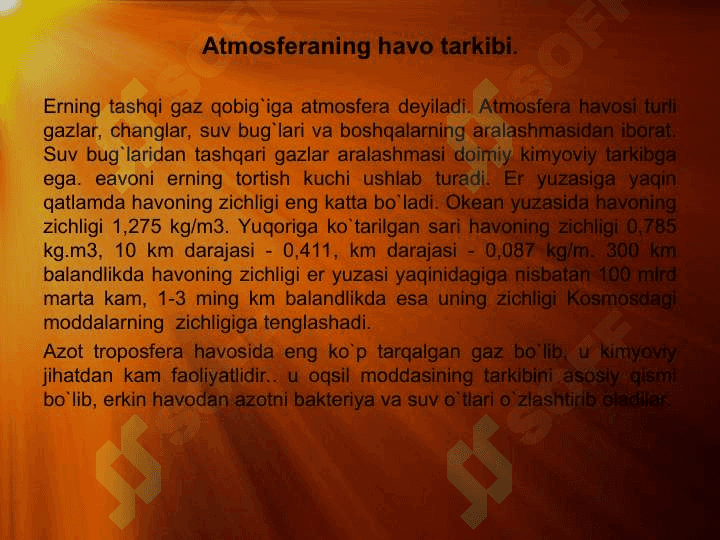 atmosferaning tuzilishi va tarkibi 3