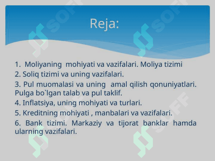Davlat moliyasi tizimi, uning tarkibiy tuzilishi 2