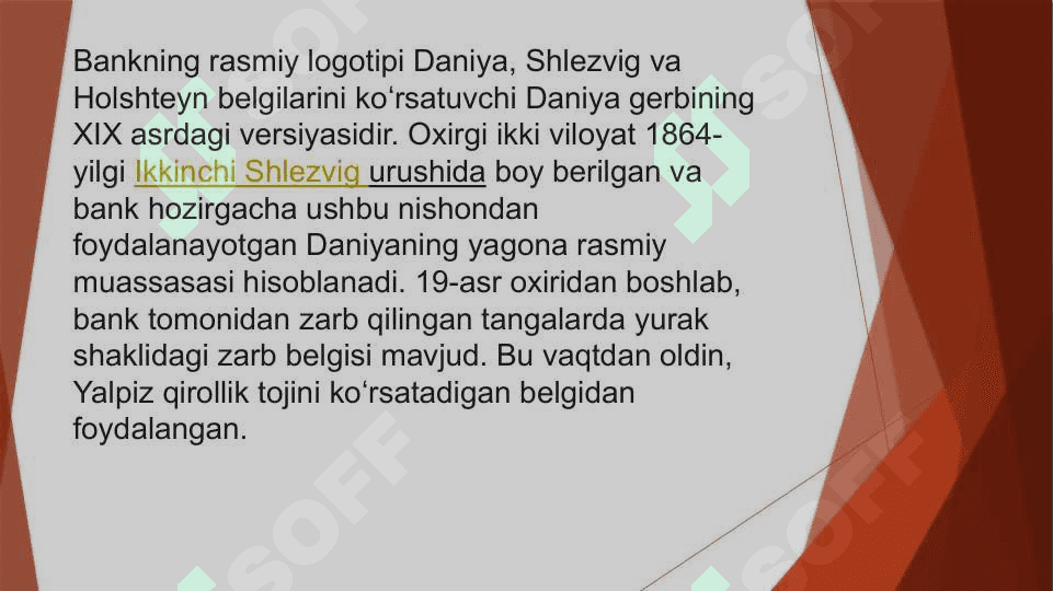 DANIYA BANK TIZIMI 4