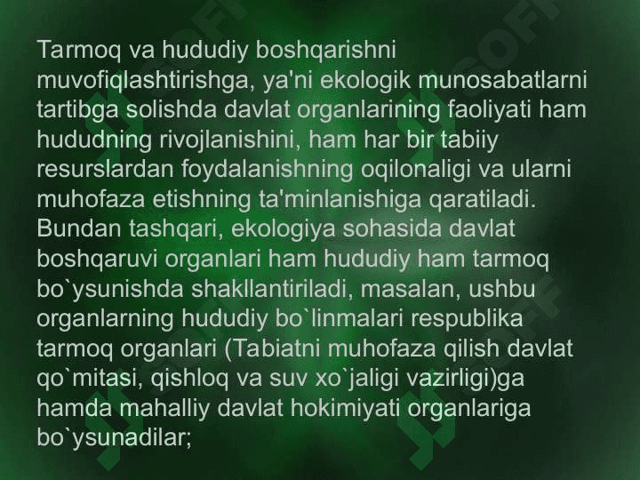 Ekologiya sohasida 7