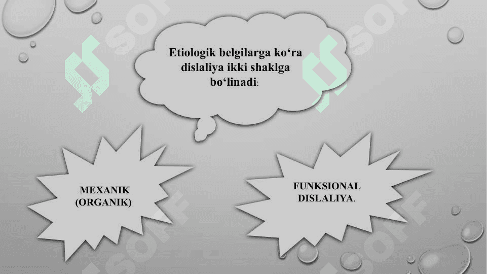 Dislaliya sabablari va shakllari, dislaliya turlari va uning namoyon bo‘lishi 3