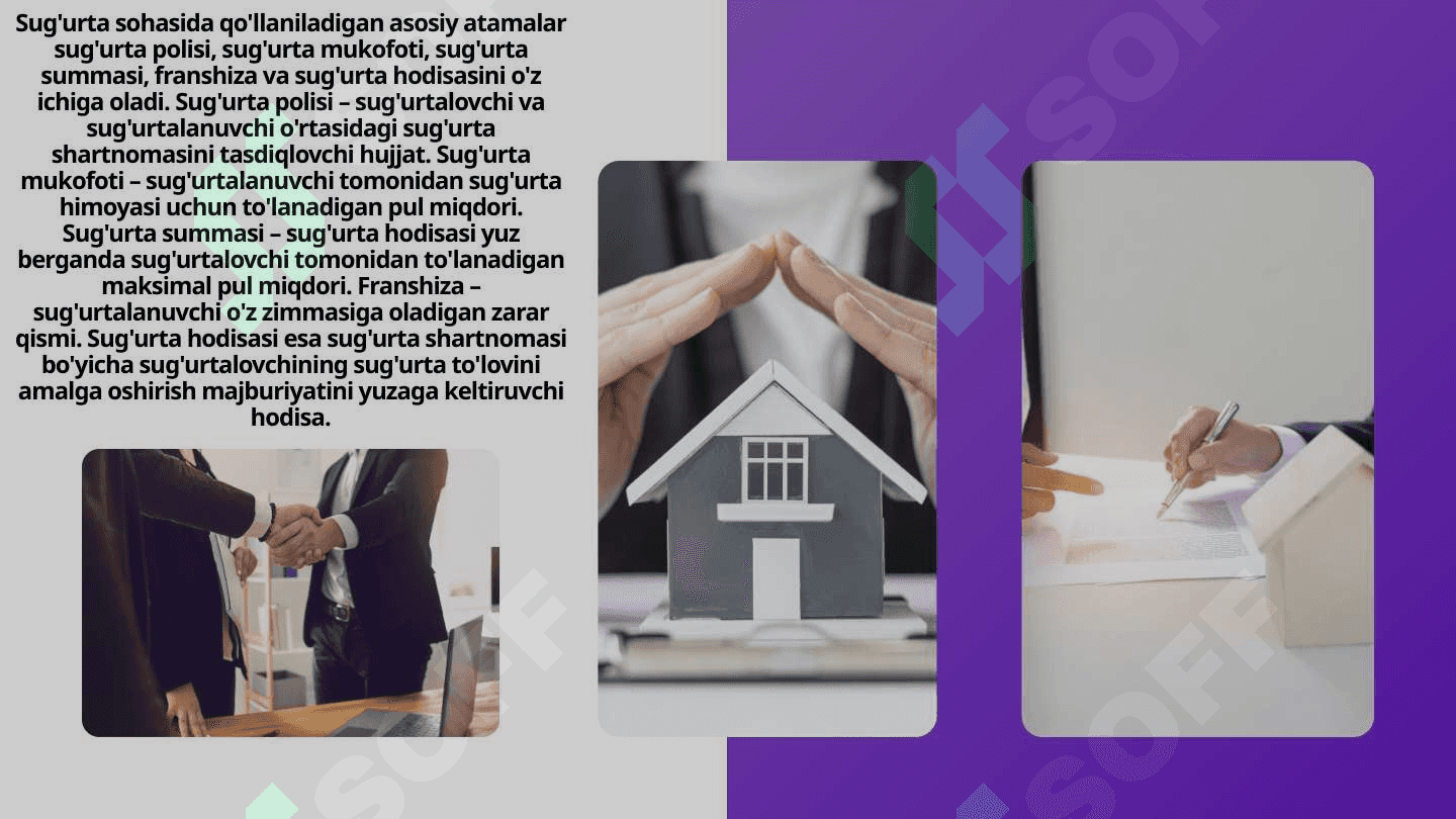 Sug'urta turlari va uni qo’llash usullari 4