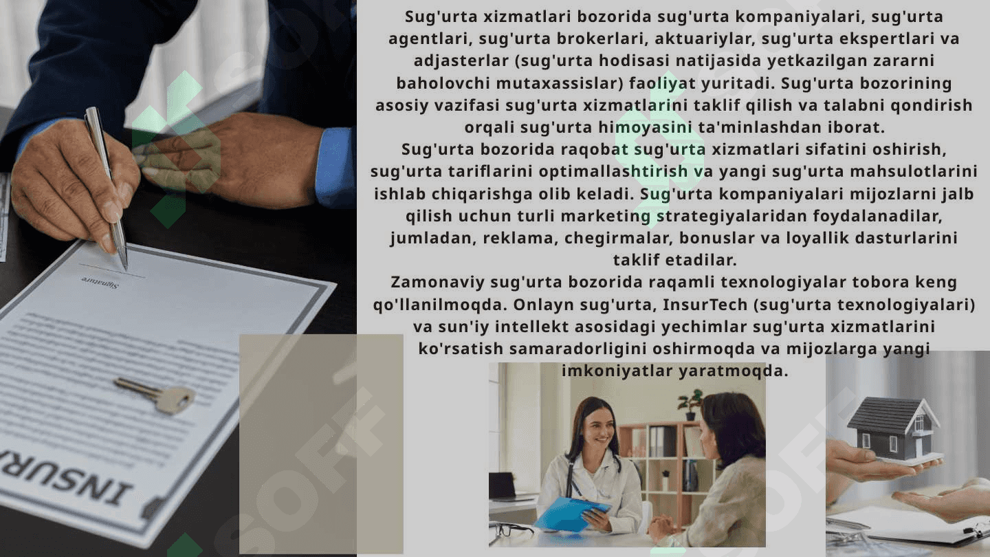 Sug'urta turlari va uni qo’llash usullari 6