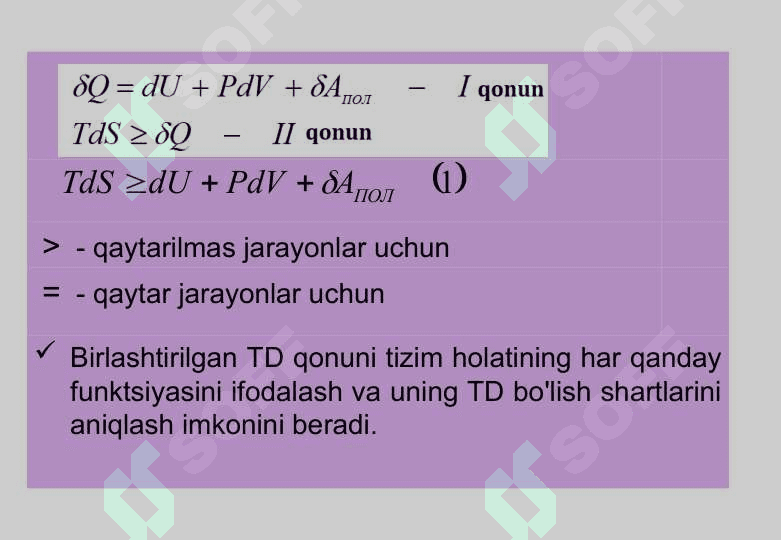 Termodinamik potensiallar 3