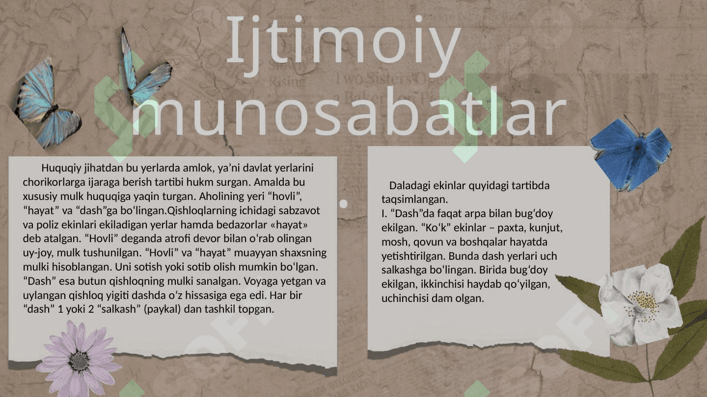 Sharqiy buxoroda ijtimoiy munosabatlar tarixni oʻrganish 4