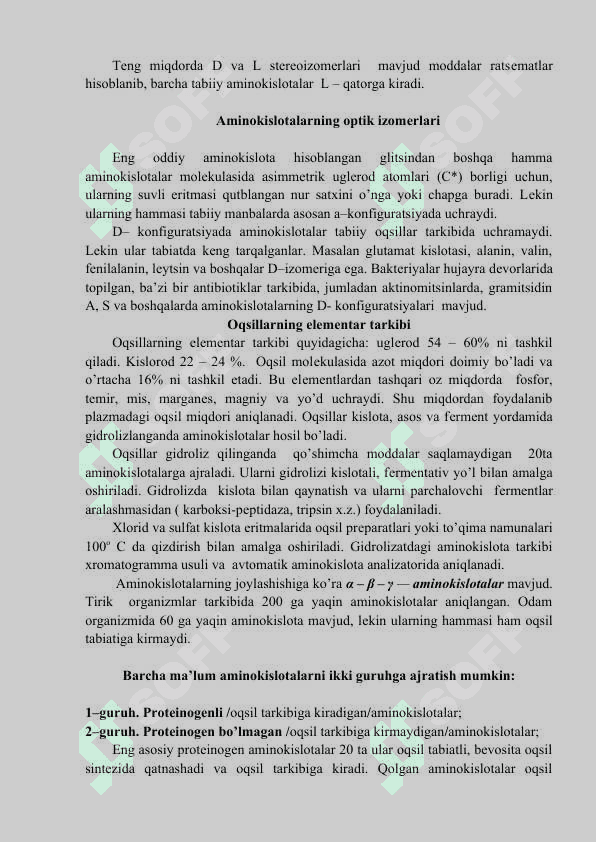 Oqsillar 2