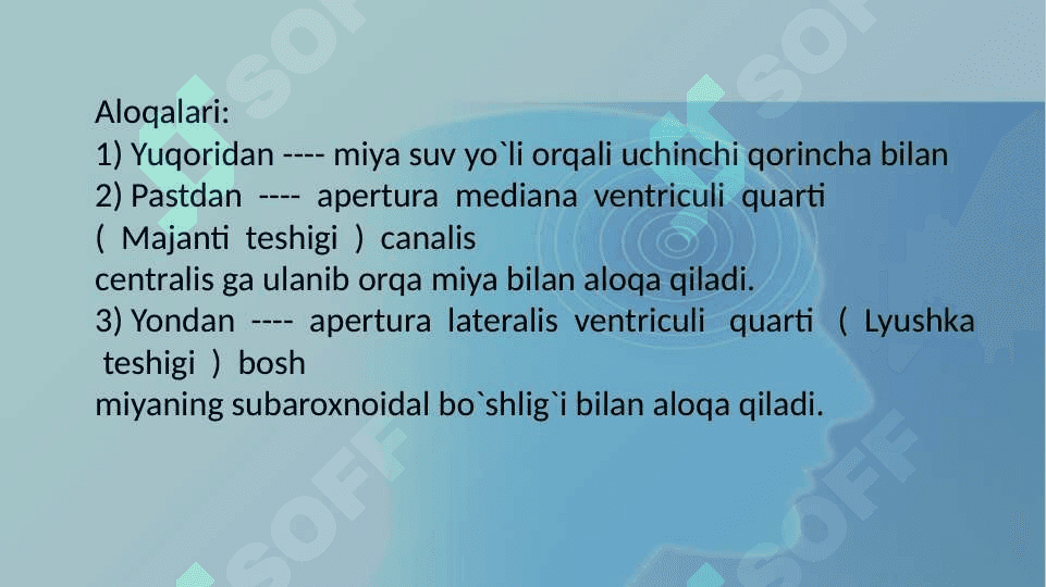MIYACHA O’ZAKLARI VA ULARNING KLINIK AHAMIYATI 8