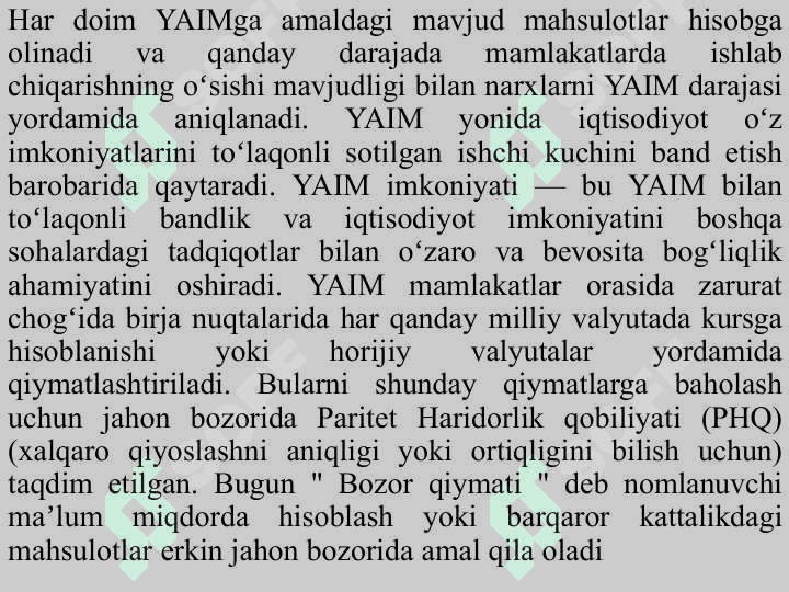 Yalpi ichki mahsulot statistikasi 7