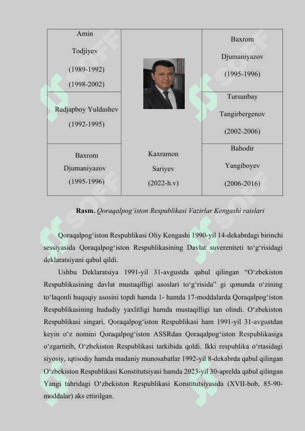 Mustaqillik yillarida Qoraqalpog‘iston Respublikasi 3