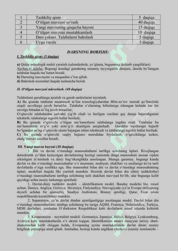 O‘ZBEKISTONDA FAOLIYAT YURITUVCHI DINIY TASHKILOTLAR 2