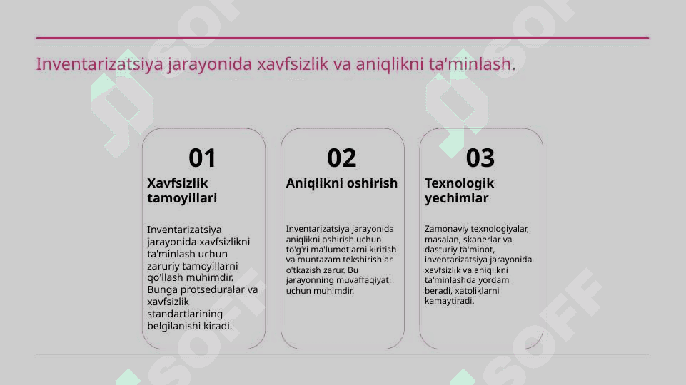 19-son BHMS «Inventarizasiyani tashkil etish va o‘tkazish».pptx 5