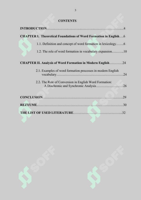 Types of word formation in English lexicology 3