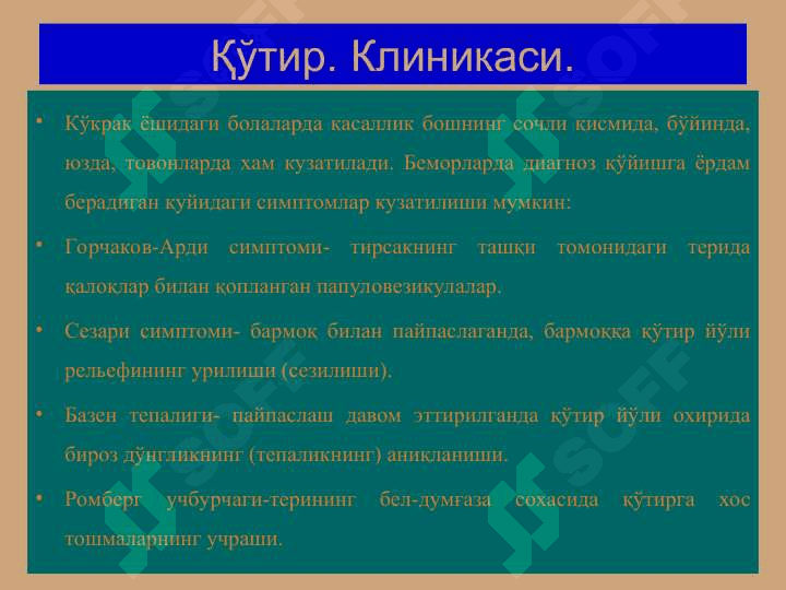 Терининг тузилиши, морфологик элементлари - Terining tuzilishi, morfologik elementlari 7