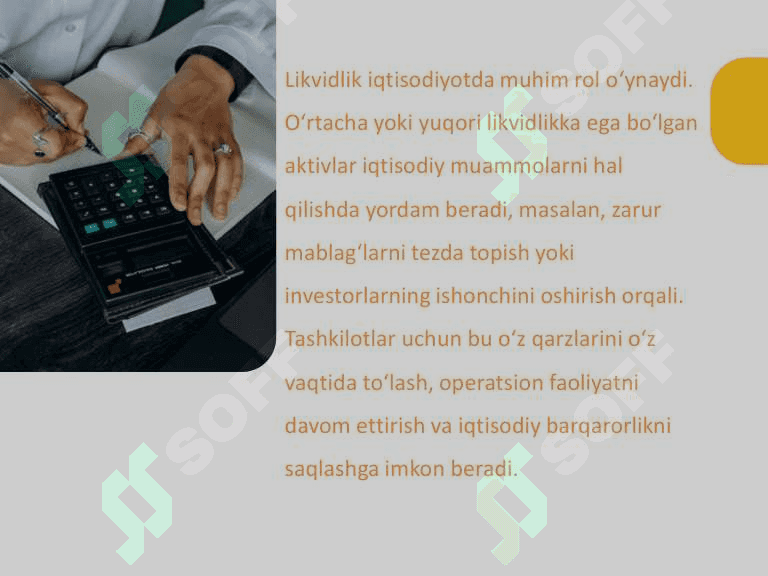 Likvidlik tushunchasi 4