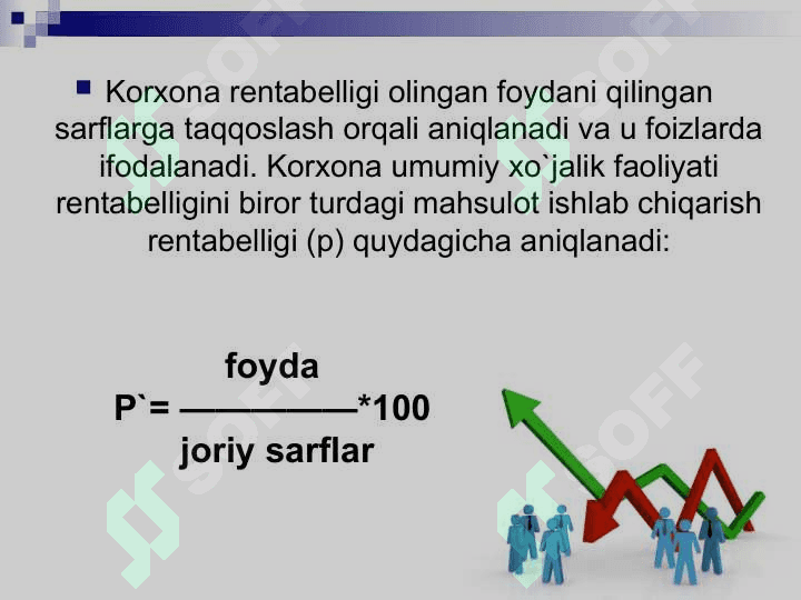 Foyda rentabelligi statistikasi 3