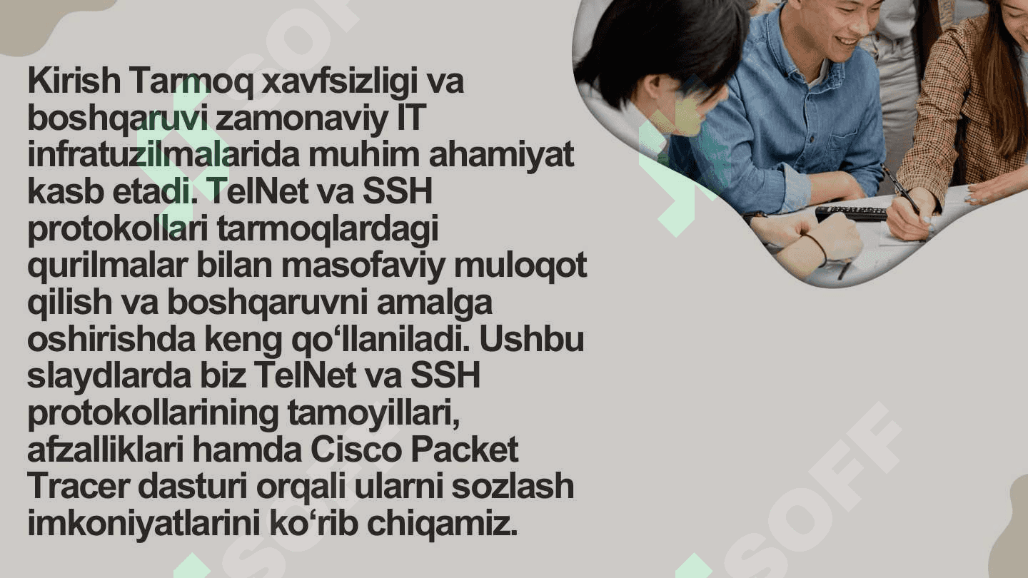 SiskoPaket Traser dasturida TelNet,SSH protokoli bilan ishlash 3