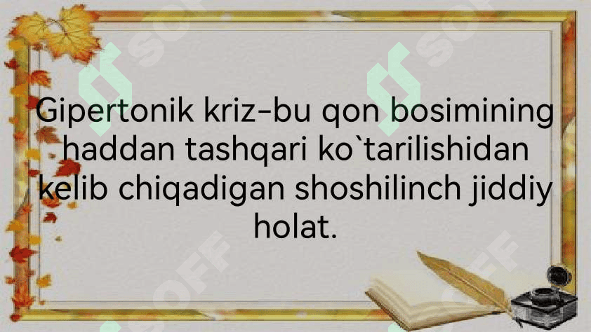 Gipertonik kriz 2