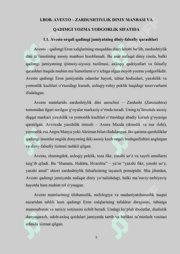 AVESTO, BEHISTUN, PERSEPOLDAGI YOZUVLAR-QADIMGI EPIGRAFIKA YODGORLIGI SIFATIDA 5