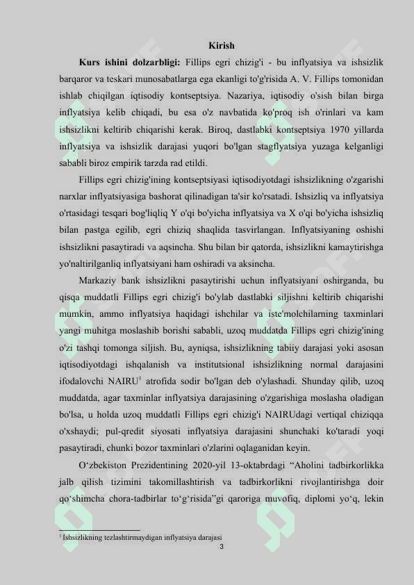 Flips egri chizig`i. Modelning zamonaviy talqini 3