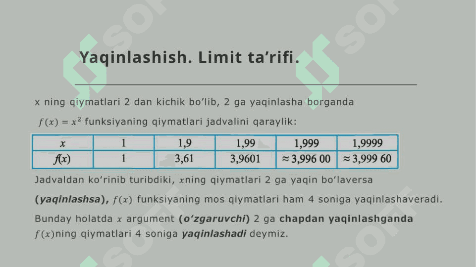 Limit 3